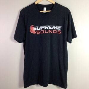 Supreme Sounds Car Stereo Store speakers Shirt Black XL
